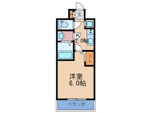 プレサンス天満橋チエロ(902)の物件間取画像